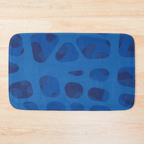 Item preview, Blue Designs on a Blue Background Abstract Art designed and sold by Bruce ALMIGHTY Baker.