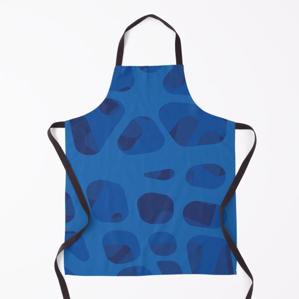 Item preview, Blue Designs on a Blue Background Abstract Art designed and sold by Bruce ALMIGHTY Baker.