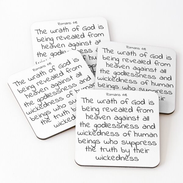 Item preview, Bible verse: Romans 1:18 designed and sold by john-3-16.