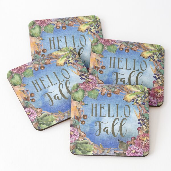 Item preview, HELLO FALL! | Shelf Sitter by Cherie's Art(c)2021 designed and sold by CheriesArt.
