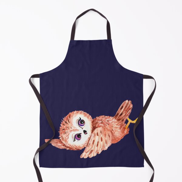 Item preview, Cool Forest Little owl. Watercolor Owl. Cool baby Owl. Owl for Kids. designed and sold by ZheltakovaIana.