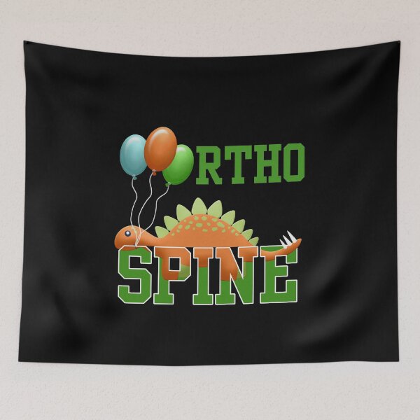 Item preview, Orthopedics. spine surgery. i love spine surgery, dinosaur designed and sold by doctors-apparel.