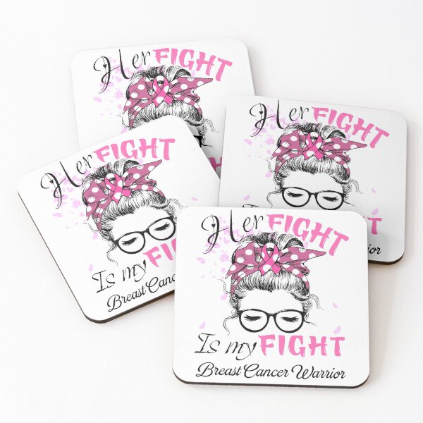 Item preview, Her Fight Is My Fight Guerrera contra el cáncer de mama designed and sold by rechardtee.