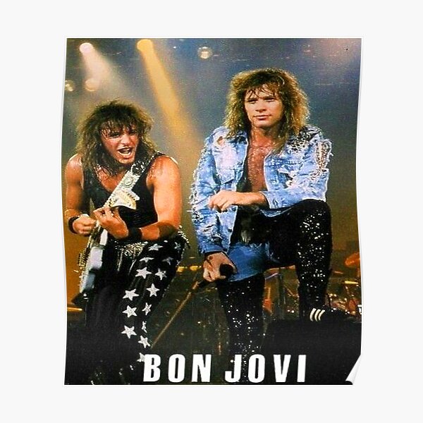 skill action bon jovi best selling Poster
