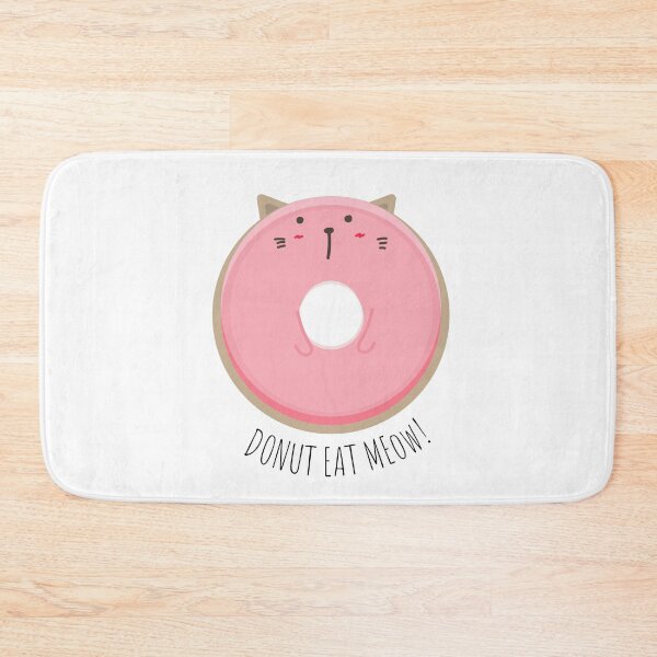 Item preview, Donut Eat Meow, Donut Cat designed and sold by sanashibata.