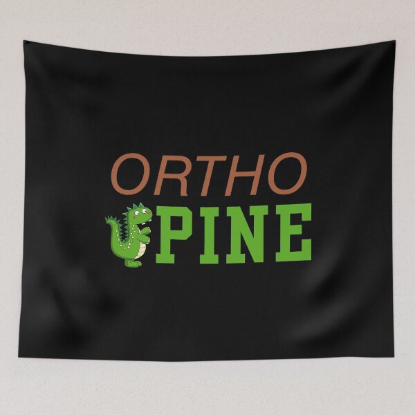 Item preview, Orthopedics. spine surgery. i love spine surgery, dinosaur designed and sold by doctors-apparel.