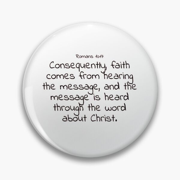 Item preview, Bible verse: Romans 10:17 designed and sold by john-3-16.