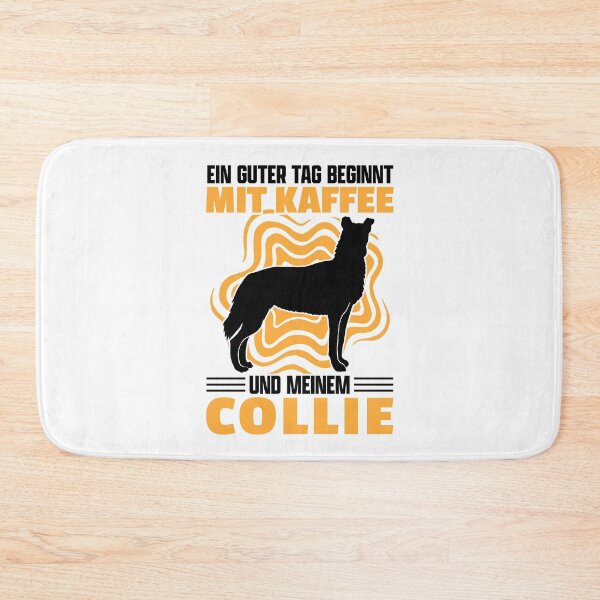 Item preview, Shorthair Collie and Coffee Scotland Collie saying designed and sold by madgrfx.