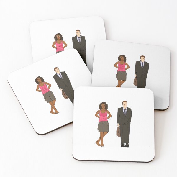 Item preview, Camille and Richard — Death in Paradise designed and sold by HibernianEmber.