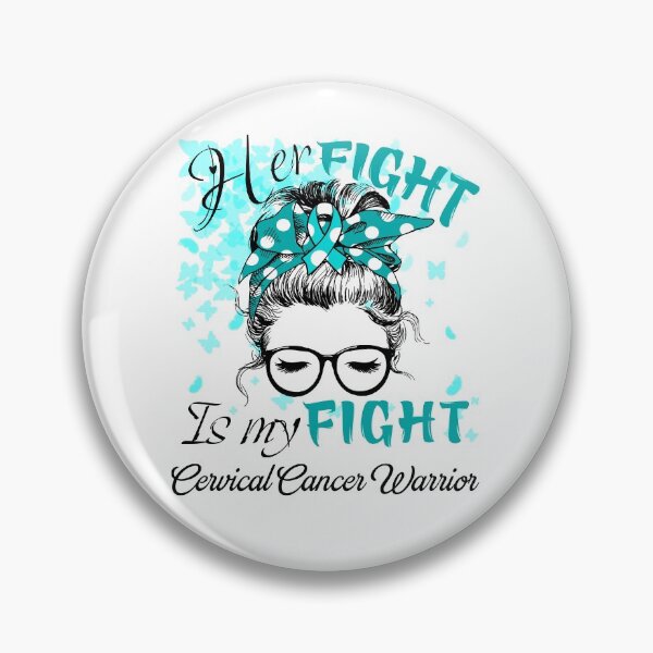 Item preview, Her Fight Is My Fight Cervical Cancer Warrior designed and sold by rechardtee.