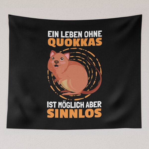 Item preview, Life without Quokka Marsupial Kangaroo Australia designed and sold by madgrfx.