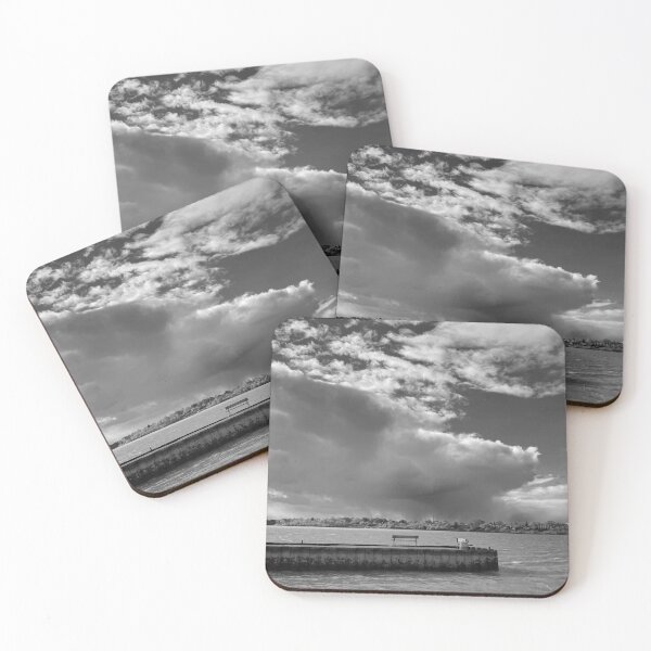 Item preview, Storm clouds over the river designed and sold by JuliVogel.