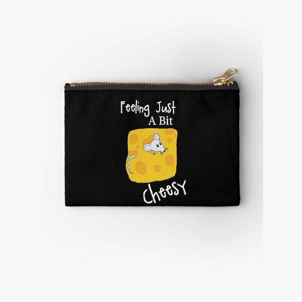 Item preview, Feeling Just A Bit Cheesy - Cute Pun designed and sold by ColorfulMystic.