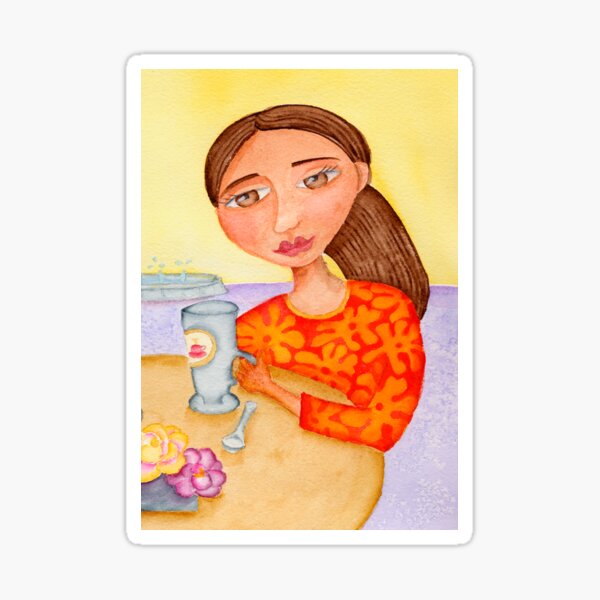 Bella Donna Coffee Sticker