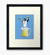 Go Brau Stein Framed Print