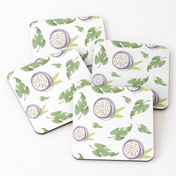 Item preview, Purple Taro Print designed and sold by WriteOnThyme.