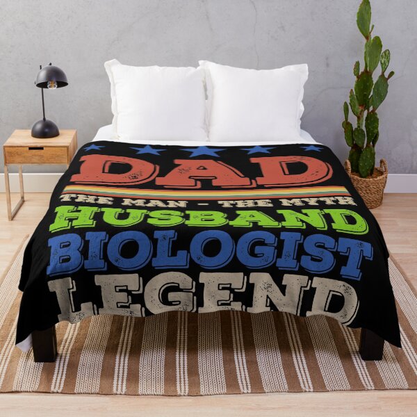 Item preview, Dad Husband Biologist Legend - The Man The Myth - Vintage Profession Gift For Men designed and sold by ALITOPRINCE.