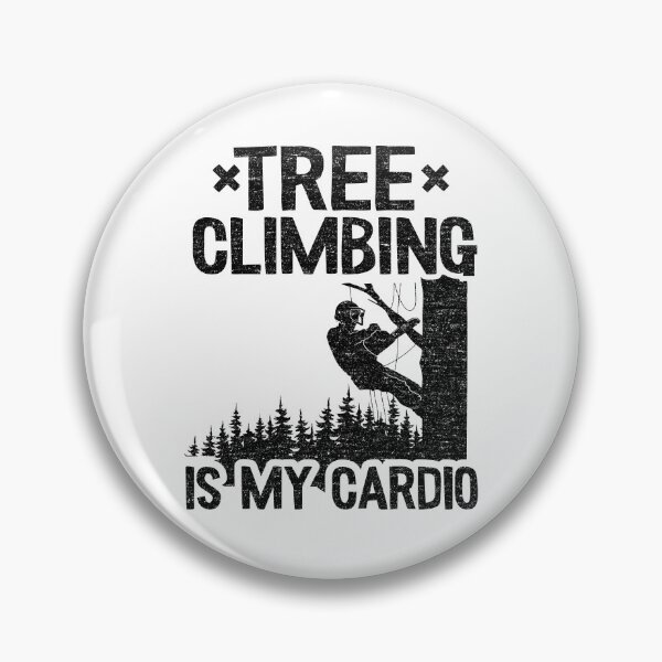 Item preview, Tree Climbing Is My Cardio Funny Arborist Gift Tree Work designed and sold by Stronzi.