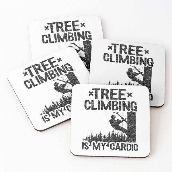 Item preview, Tree Climbing Is My Cardio Funny Arborist Gift Tree Work designed and sold by Stronzi.