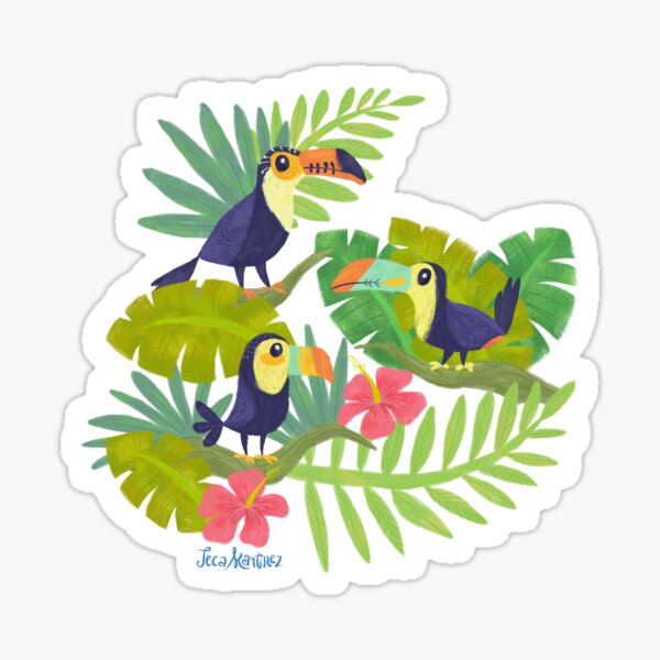 Item preview, Toucan Paradise designed and sold by Jeca Martinez.
