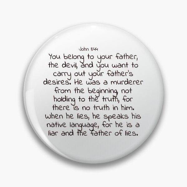Item preview, Bible verse: John 8:44 designed and sold by john-3-16.