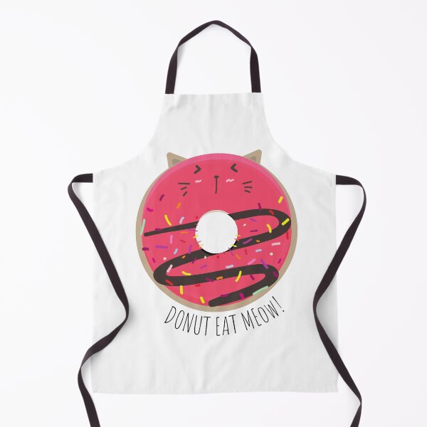 Item preview, Donut Eat Meow, Donut Cat Dark Pink designed and sold by sanashibata.