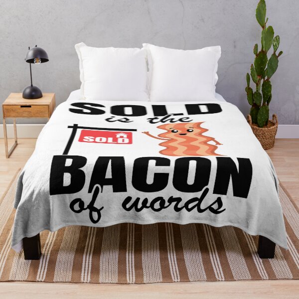 Item preview, Sold Is The Bacon Of Words Funny Real Estate Agent Gift designed and sold by Stronzi.