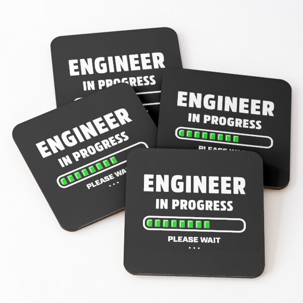 Item preview, Engineer In Progress Please Wait Funny Engineering Gift designed and sold by soldeokate.