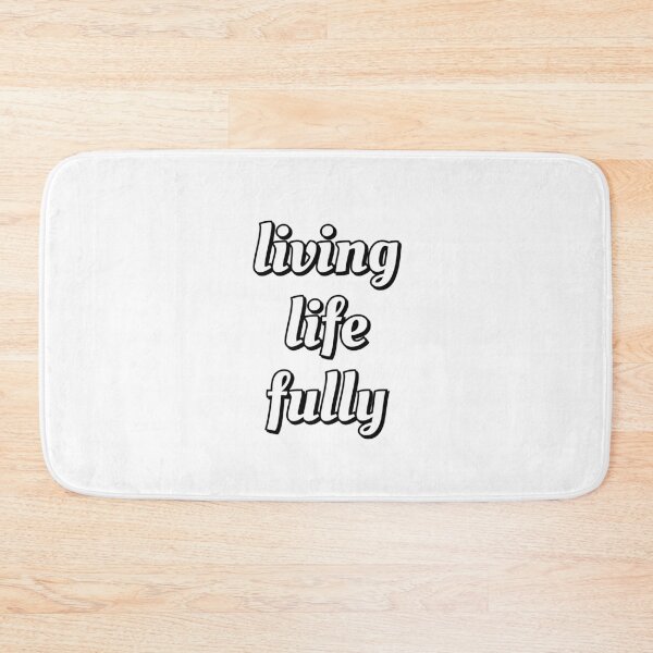 Item preview, Living Life Fully - love your life designed and sold by Inspirationmotivation.
