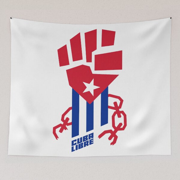 Item preview, CUBA LIBRE (text) designed and sold by LuksTEESred.