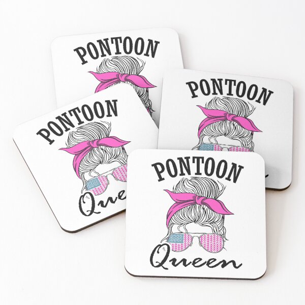 Item preview, Pontoon Queen Mom Funny Lake Life designed and sold by Stronzi.