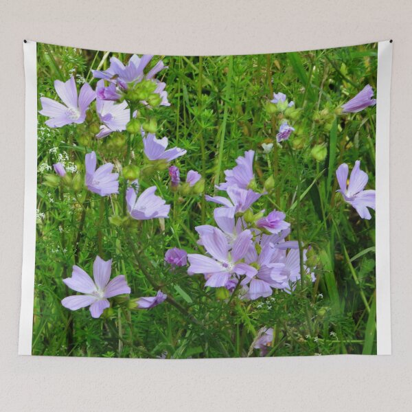 Item preview, A Meadow of Beautiful Wild Lilac Geraniums designed and sold by Karen Thomson.