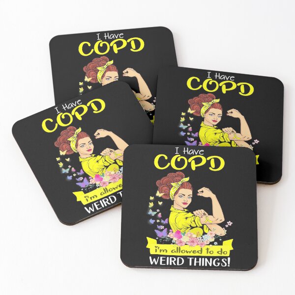 Item preview, I Have COPD I'm Allowed To Do Weird Things designed and sold by largellie.