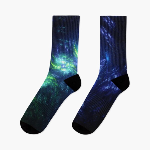 Item preview, Beautiful Abstract Pattern Of Colored Smooth Lines On A Black Background designed and sold by tatkhagata.