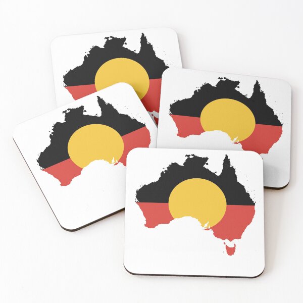 Item preview, Australian Aboriginal Flag designed and sold by SRedha.