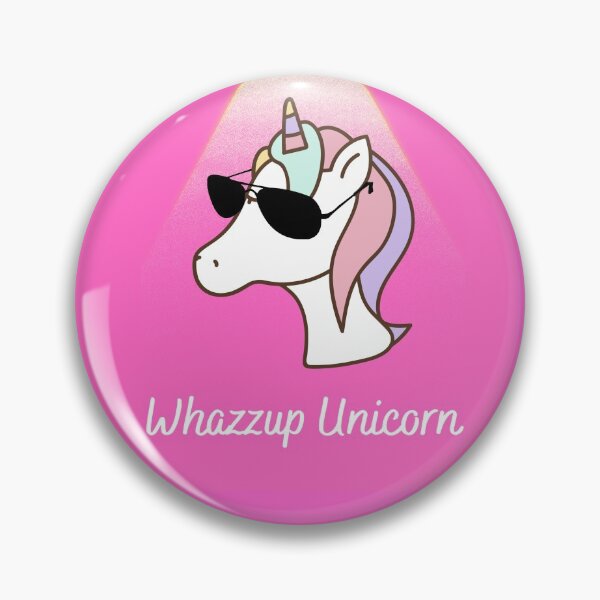 Item preview, Whazzup Unicorn on Pink designed and sold by RiadMannan.
