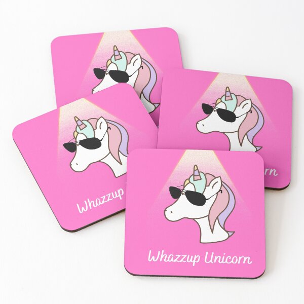 Item preview, Whazzup Unicorn on Pink designed and sold by RiadMannan.