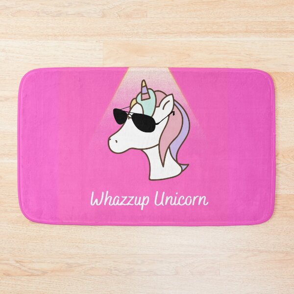 Item preview, Whazzup Unicorn on Pink designed and sold by RiadMannan.