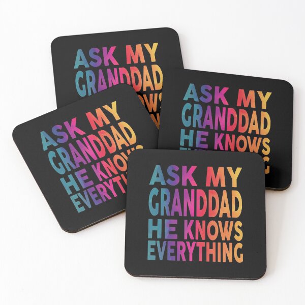 Item preview, Ask My Granddad He Knows Everything Funny designed and sold by YAHIA-14.