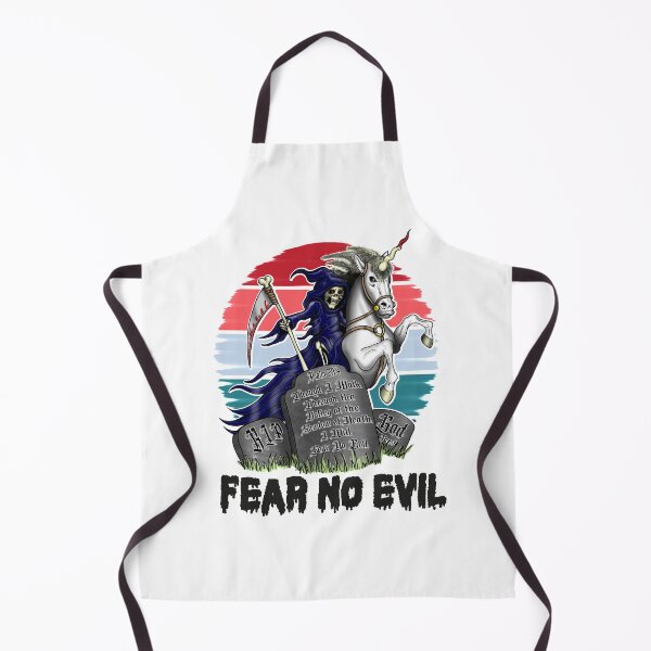 Item preview, Death Riding Unicorn Fear No Evil Skeleton designed and sold by Status71.