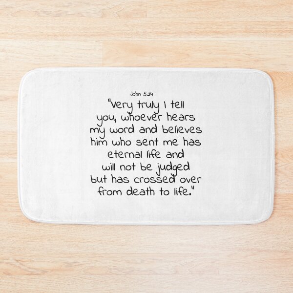 Item preview, Bible verse: John 5:24 designed and sold by john-3-16.