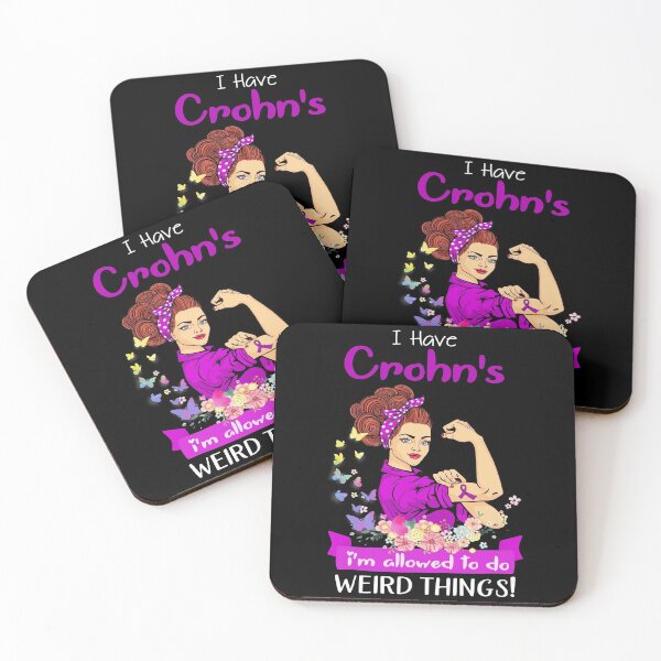 Item preview, I Have Crohn's I'm Allowed To Do Weird Things designed and sold by largellie.