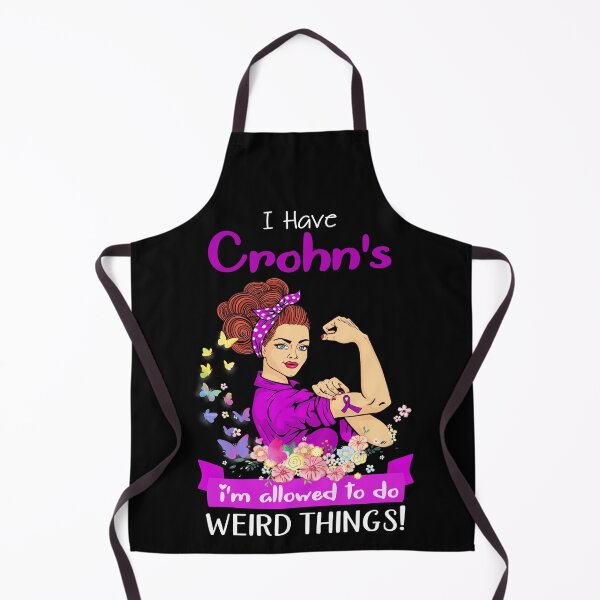 Item preview, I Have Crohn's I'm Allowed To Do Weird Things designed and sold by largellie.
