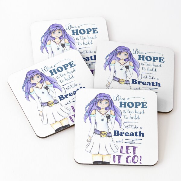 Item preview, When Hope Is Too Hard To Hold, Just Take A Breath And Let It Go (Light) designed and sold by the-krisney-way.