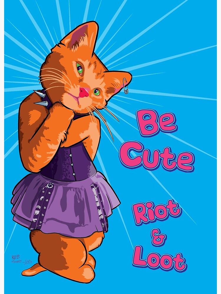 cat bread Poster for Sale by BattleGoat