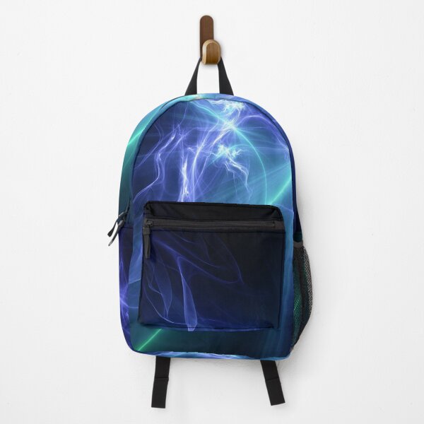Item preview, Beautiful Abstract Pattern Of Colored Smooth Lines On A Black Background designed and sold by tatkhagata.