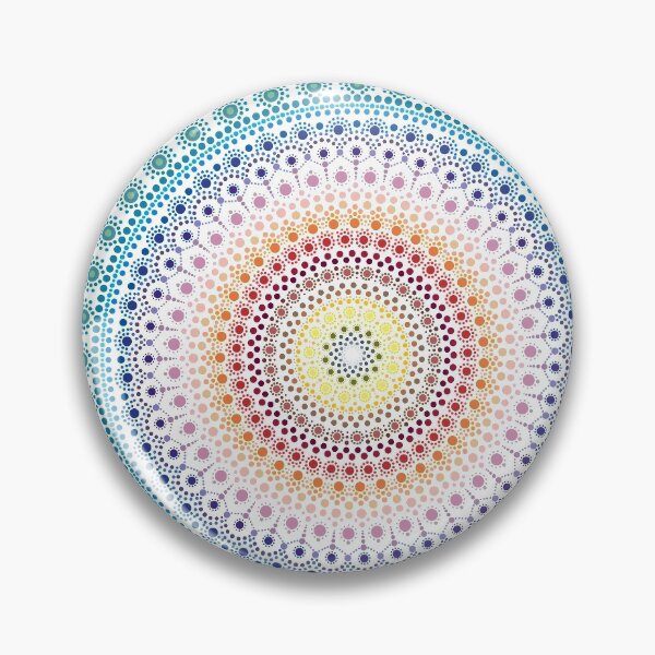 Item preview, Aboriginal Art Aborigine Australian Indigenous aboriginal Flag autochthon Bigambul Points Circle Colors Day Gift For Mother dotart Sister Painting Mom Mosaic designed and sold by MeryemSpace.