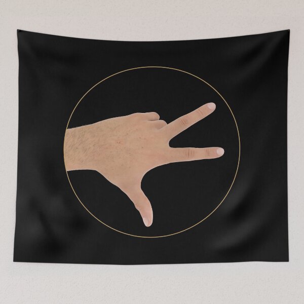 Item preview, GHS-06 Gangster Hand Sign designed and sold by Rap-And-Hip-Hop.