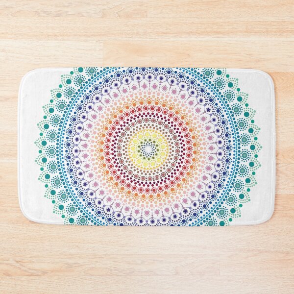 Item preview, Aboriginal Art Aborigine Australian Indigenous aboriginal Flag autochthon Bigambul Points Circle Colors Day Gift For Mother dotart Sister Painting Mom Mosaic designed and sold by MeryemSpace.
