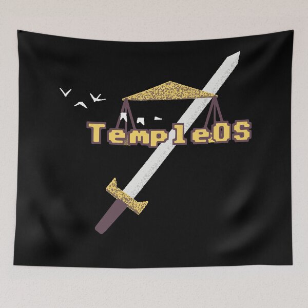 Item preview, Temple OS Pastel designed and sold by Ratch2929.
